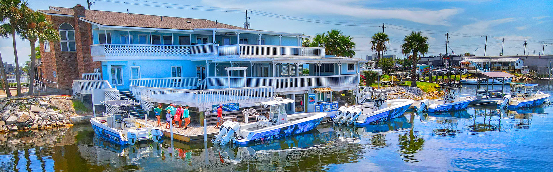 Out Cast Charters' Boats