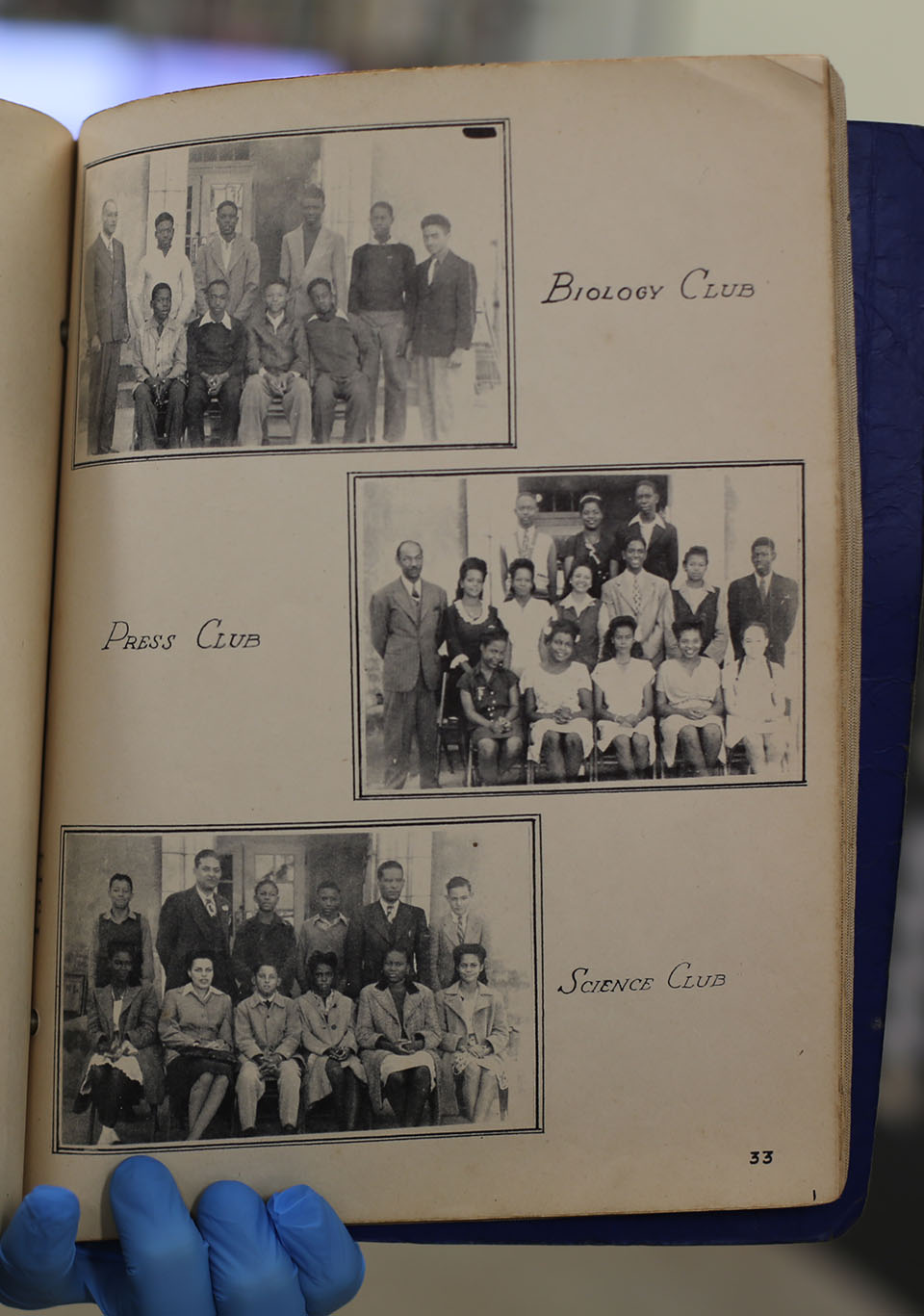 Academic Clubs of Central High School, 1945-46 Yearbook