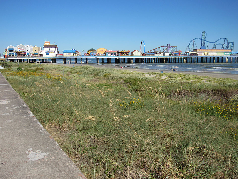 Dune Development West of 25th Street in Late 2022