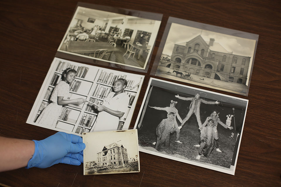 Students and Buildings of Central High School