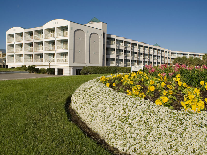 Casa del Mar with Spring Flowers