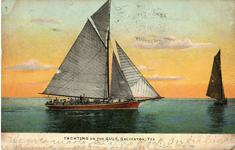 Yachting Postcard