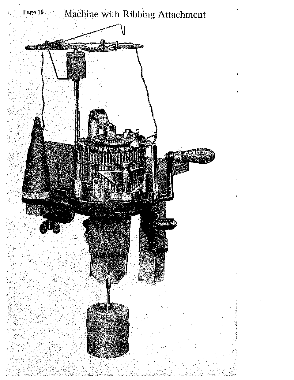 Gearhart Knitting Machine Assembly Instructions page 2 Gearhart Knitting Machine Assembly Instructions page 2