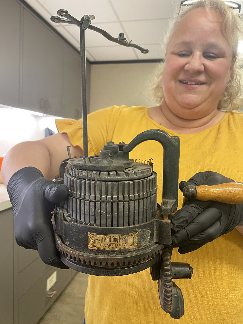  Rosenberg Treasure: 1914 Gearhart Knitting Machine -  Galveston, TX