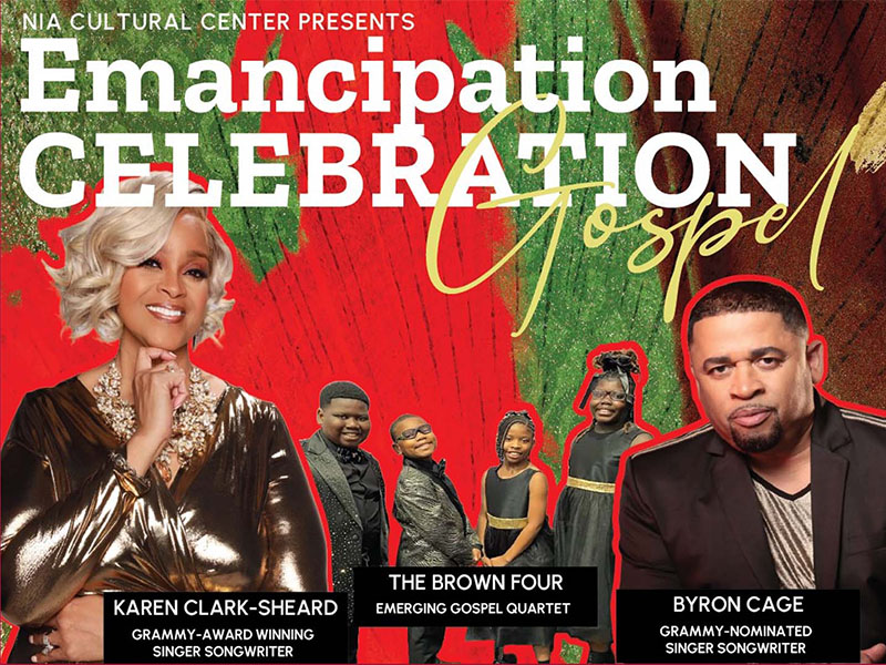 Emancipation Celebration Gospel Graphic