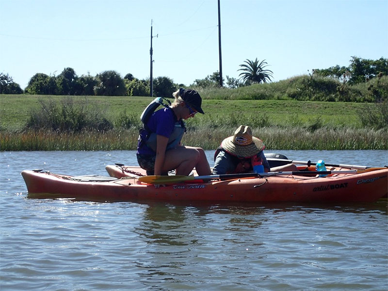 Kayak Training at Coastal Heritage Preserve