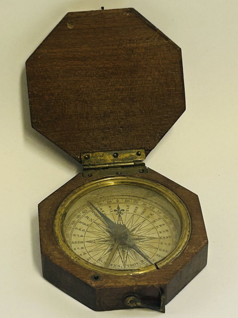 GALVESTON.COM: Rosenberg Treasure: Surveyor’s Compass - Galveston, TX
