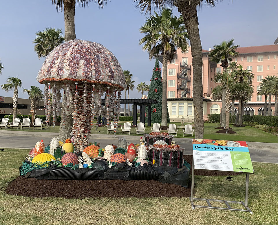 Gumdrop Jelly Reef Sculpture
