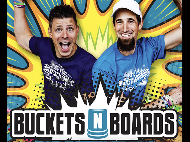 Buckets N Boards Graphic
