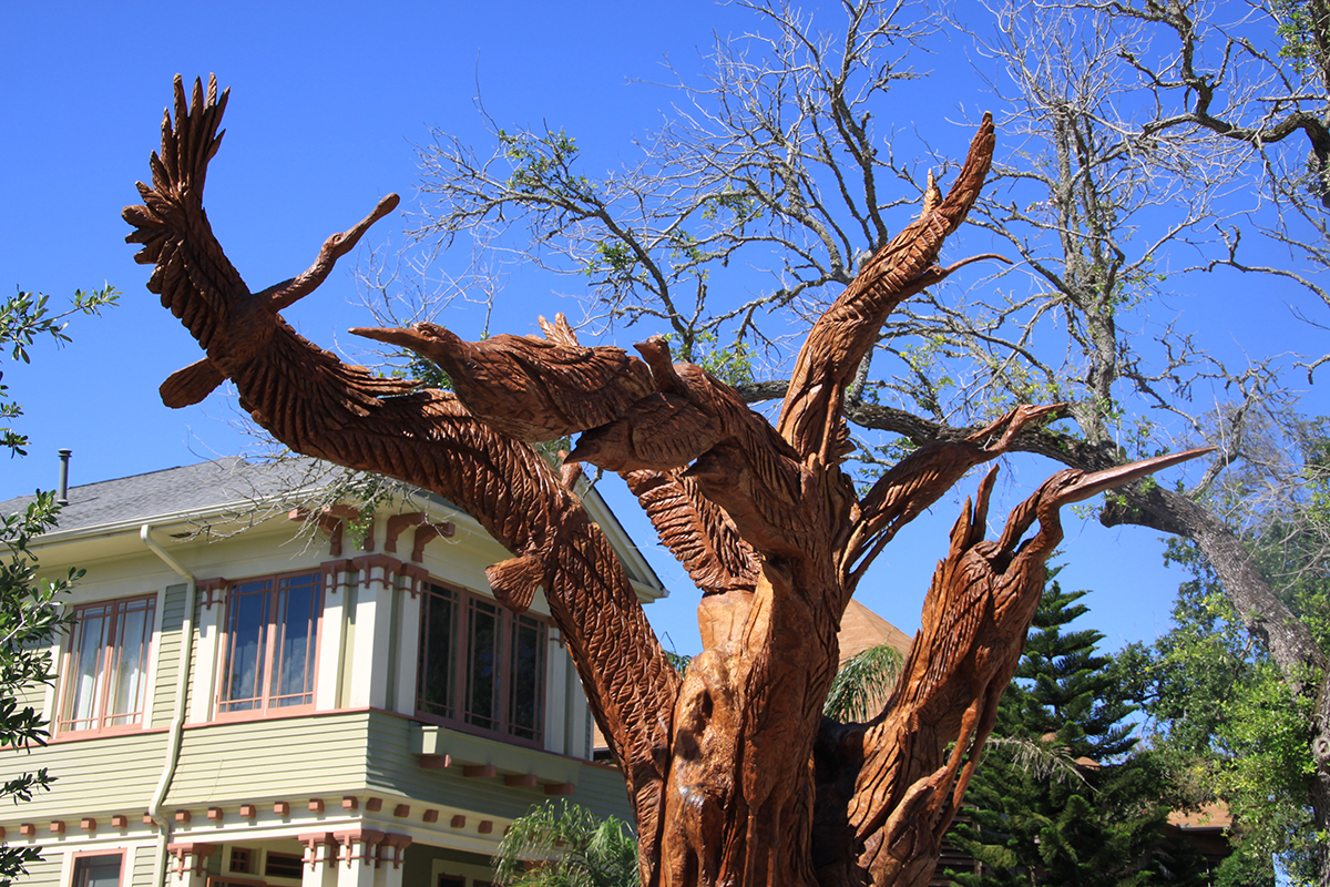 Birds of Galveston Tree Sculpture Birds of Galveston